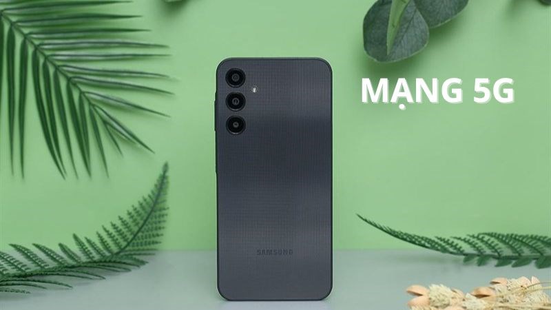 Samsung A15 5G có khả năng kết nối mạng 5G mạnh mẽ, nhanh chóng Samsung A15 5G có khả năng kết nối mạng 5G mạnh mẽ, nhanh chóng