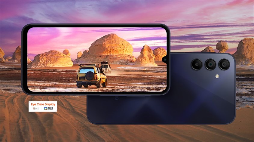 Samsung A15 có màn hình Super AMOLED sắc nét, hiển thị sống động Samsung A15 có màn hình Super AMOLED sắc nét, hiển thị sống động