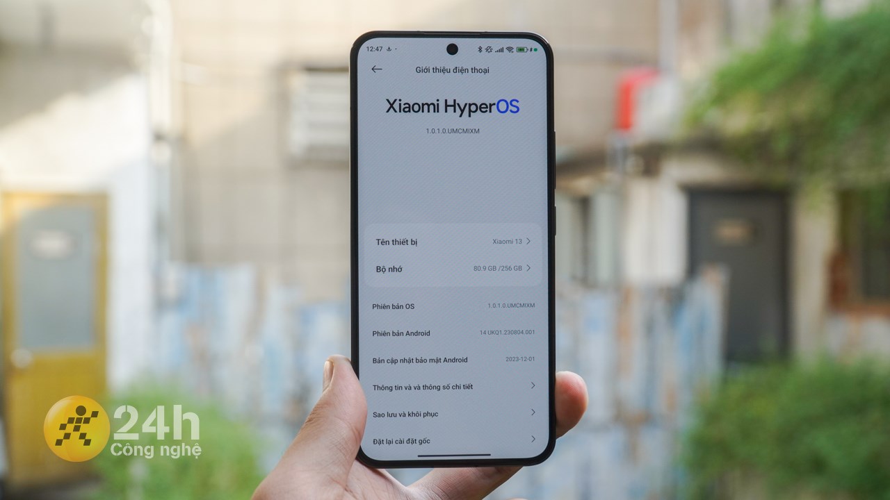 Xiaomi 13 của mình đã được lên Xiaomi HyperOS. Xiaomi 13 của mình đã được lên Xiaomi HyperOS.