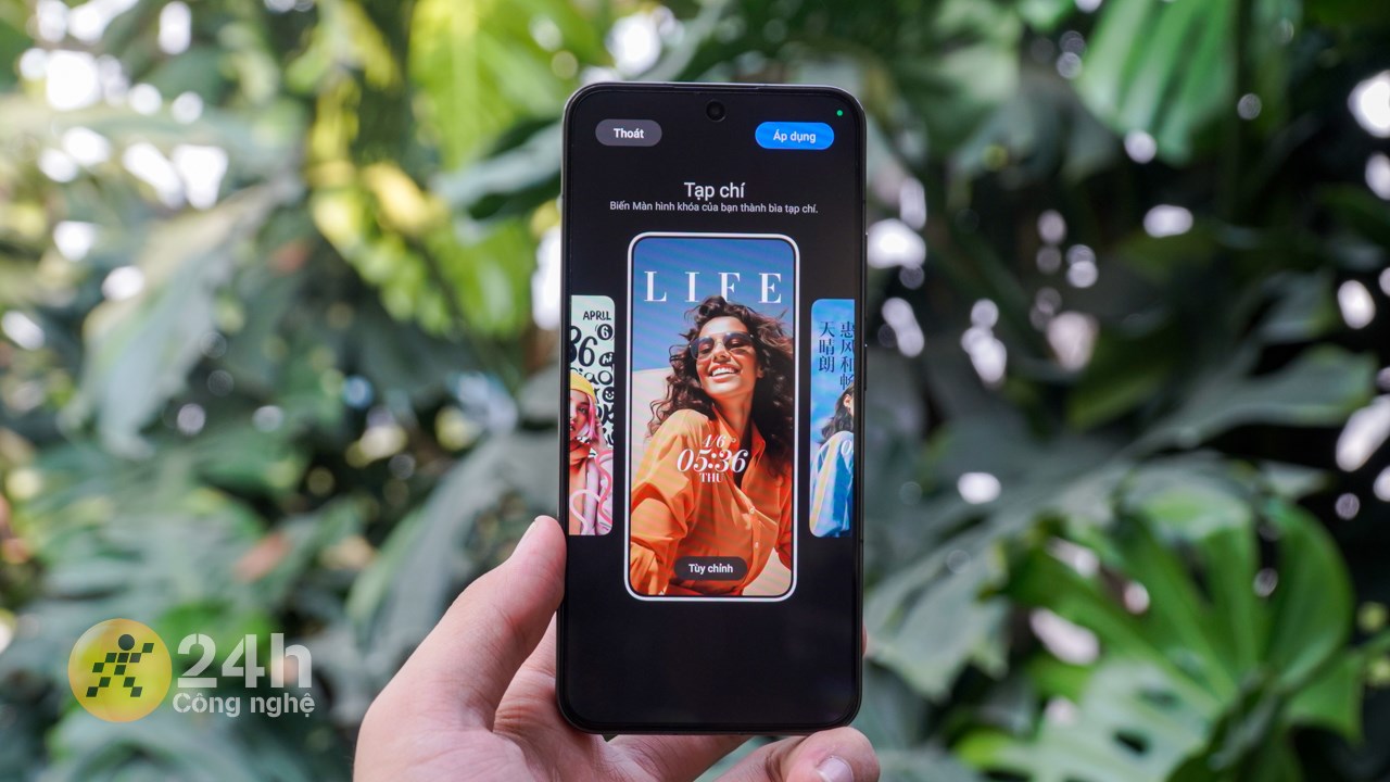Xiaomi 13 cập nhật Xiaomi HyperOS có thể tùy biến màn hình khóa. Xiaomi 13 cập nhật Xiaomi HyperOS có thể tùy biến màn hình khóa.