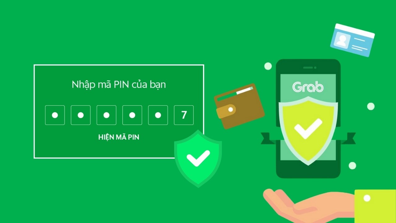 Cách thiết lập mã PIN trên Grab