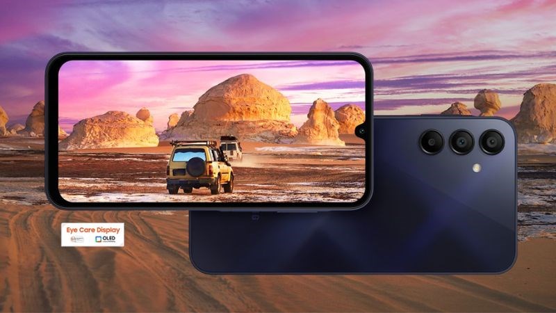Samsung A15 sử dụng tấm nền Super AMOLED hiển thị sống động, sắc nét hơn Samsung A15 sử dụng tấm nền Super AMOLED hiển thị sống động, sắc nét hơn