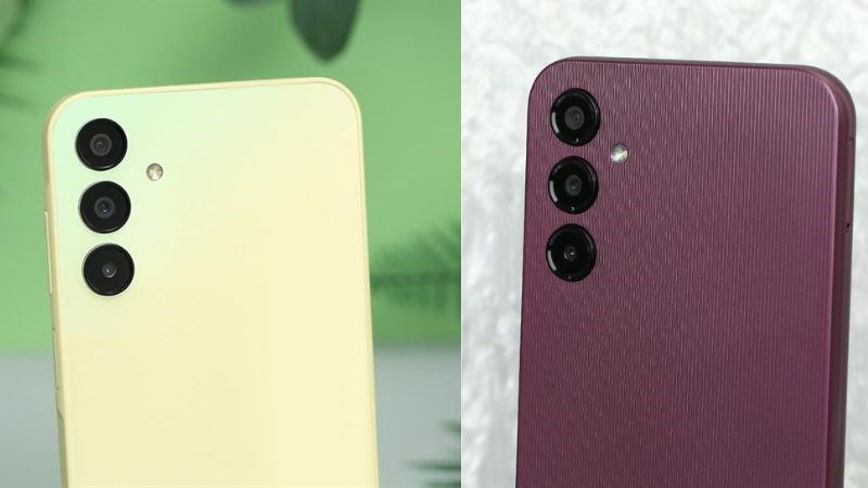 Cả 2 phiên bản đều có sự tương đồng về camera Cả 2 phiên bản đều có sự tương đồng về camera