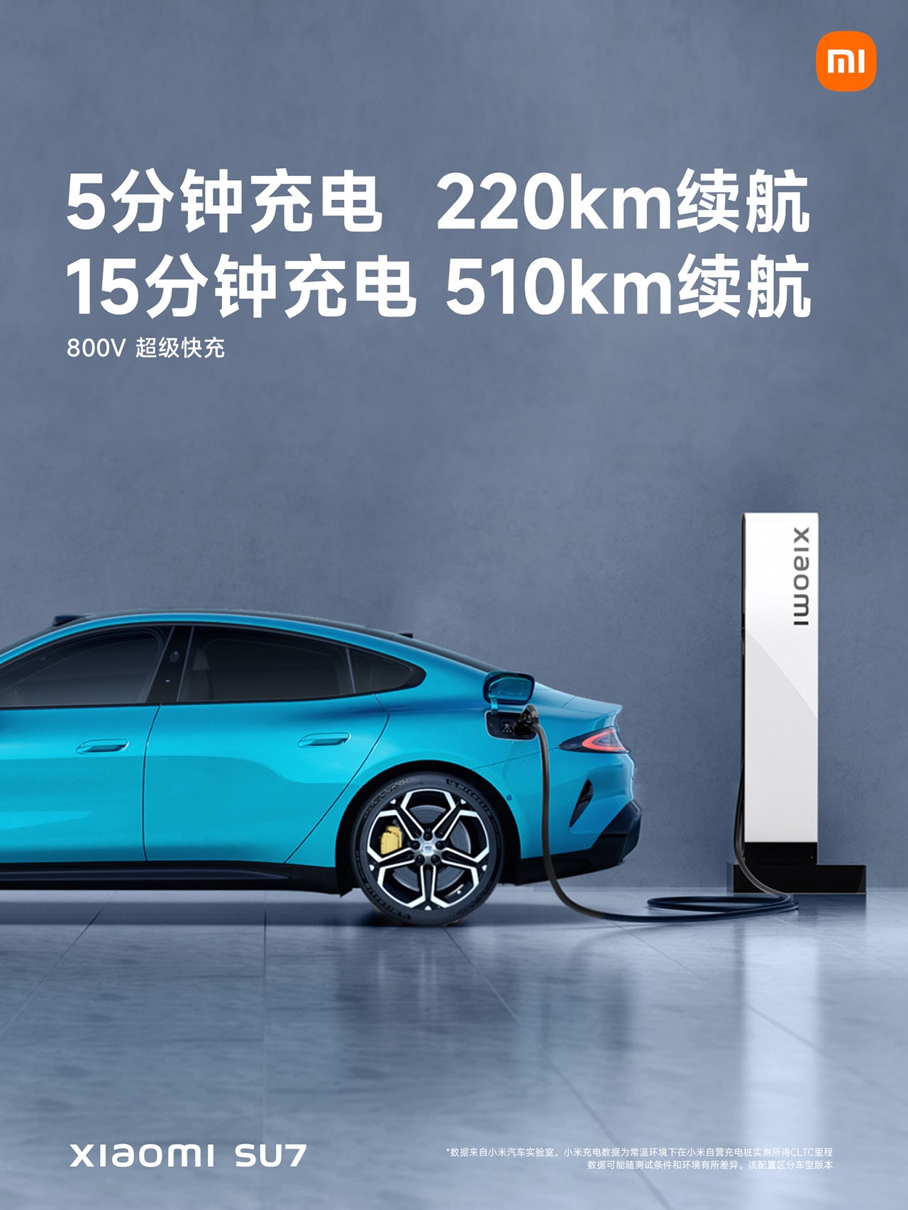 Quãng đường Xiaomi SU7 có thể đi được Quãng đường Xiaomi SU7 có thể đi được