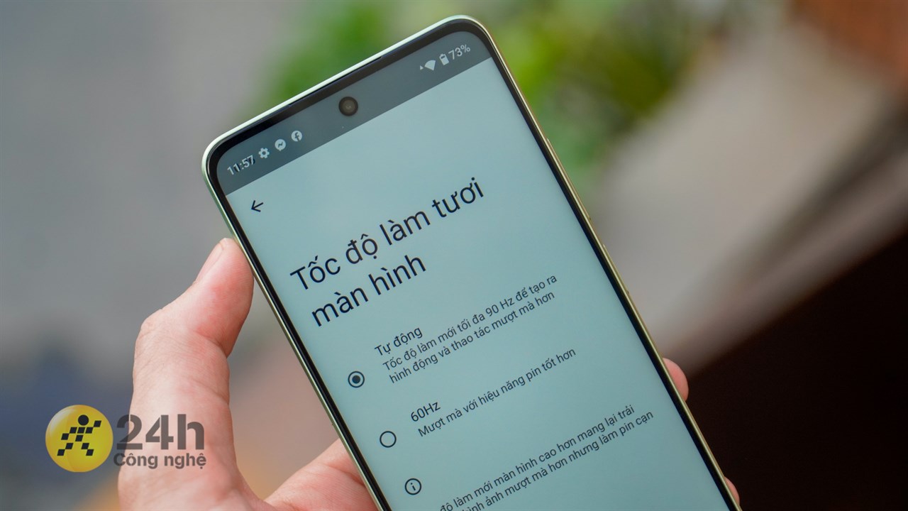 realme C67 được trang bị màn hình với tần số quét 90 Hz. realme C67 được trang bị màn hình với tần số quét 90 Hz.