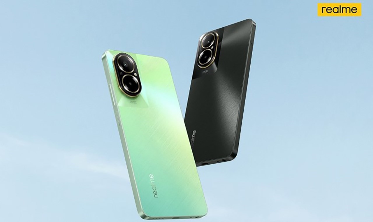 2 tùy chọn màu sắc của realme C67. Nguồn: realme. 2 tùy chọn màu sắc của realme C67. Nguồn: realme.