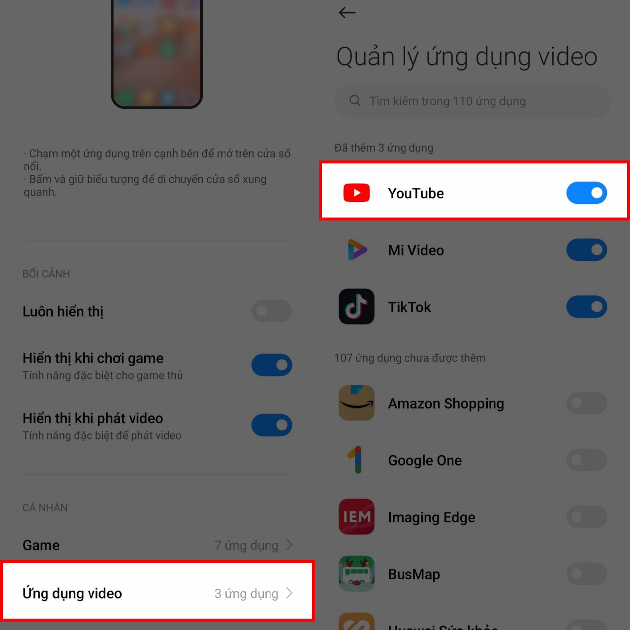 Cách bật độ phân giải 2K trên Xiaomi Cách bật độ phân giải 2K trên Xiaomi