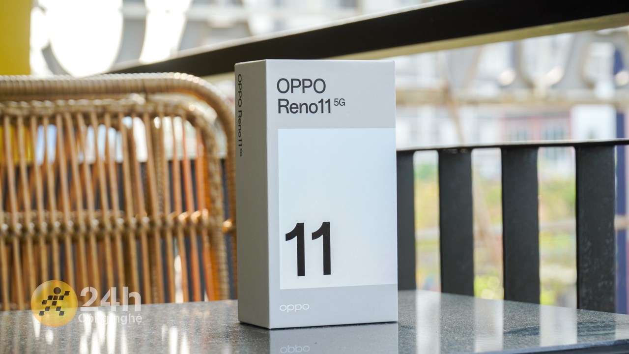 Hộp đựng OPPO Reno11 5G vẫn được thiết kế theo phong cách thân thuộc. Hộp đựng OPPO Reno11 5G vẫn được thiết kế theo phong cách thân thuộc.