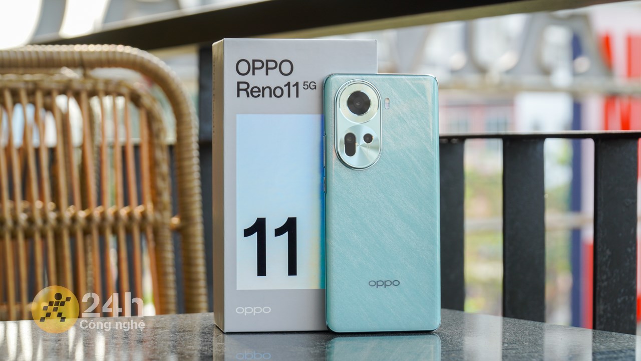 OPPO Reno11 5G với mình là một sự lựa chọn tốt trong phân khúc tầm trung hiện nay. OPPO Reno11 5G với mình là một sự lựa chọn tốt trong phân khúc tầm trung hiện nay.