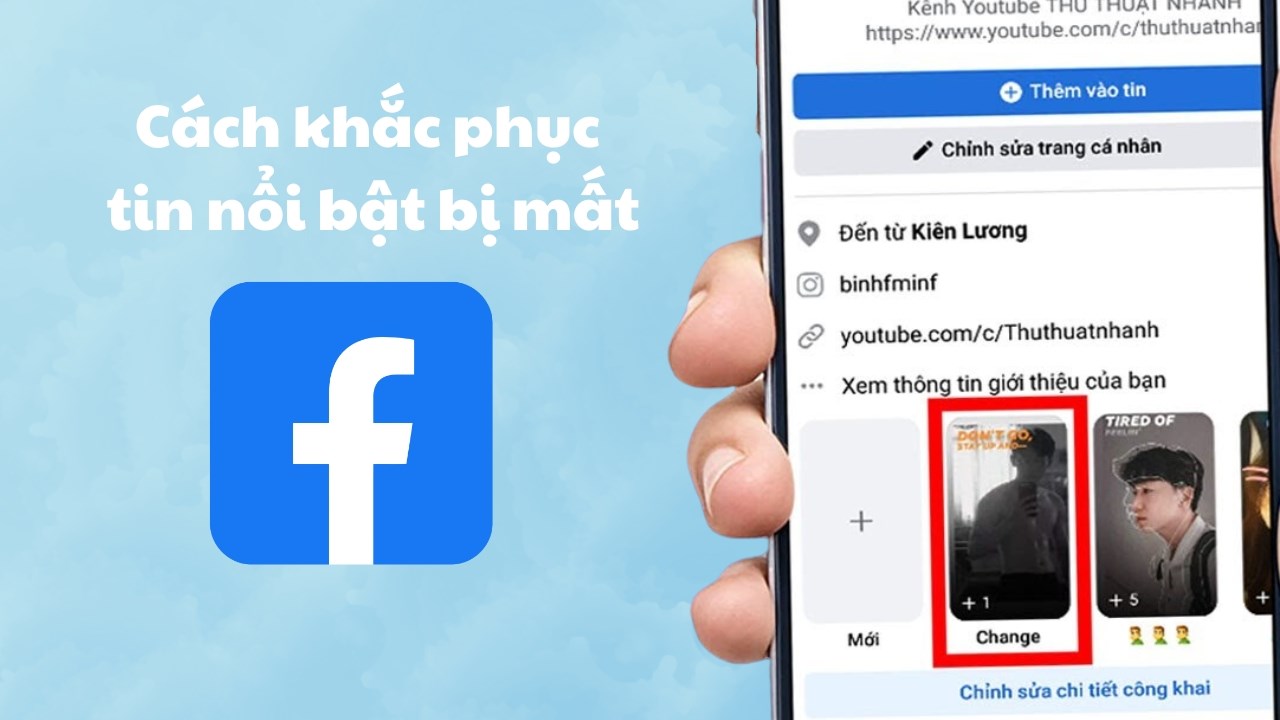 Cách khắc phục tin nổi bật trên Facebook bị mất