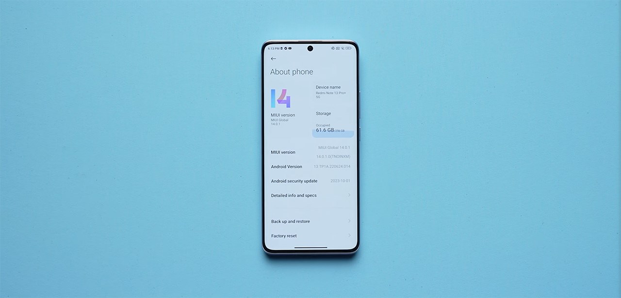 Redmi Note 13 Pro+ 5G được trang bị bộ cấu hình mạnh mẽ trong tầm giá. Nguồn: Trakin Tech. Redmi Note 13 Pro+ 5G được trang bị bộ cấu hình mạnh mẽ trong tầm giá. Nguồn: Trakin Tech.