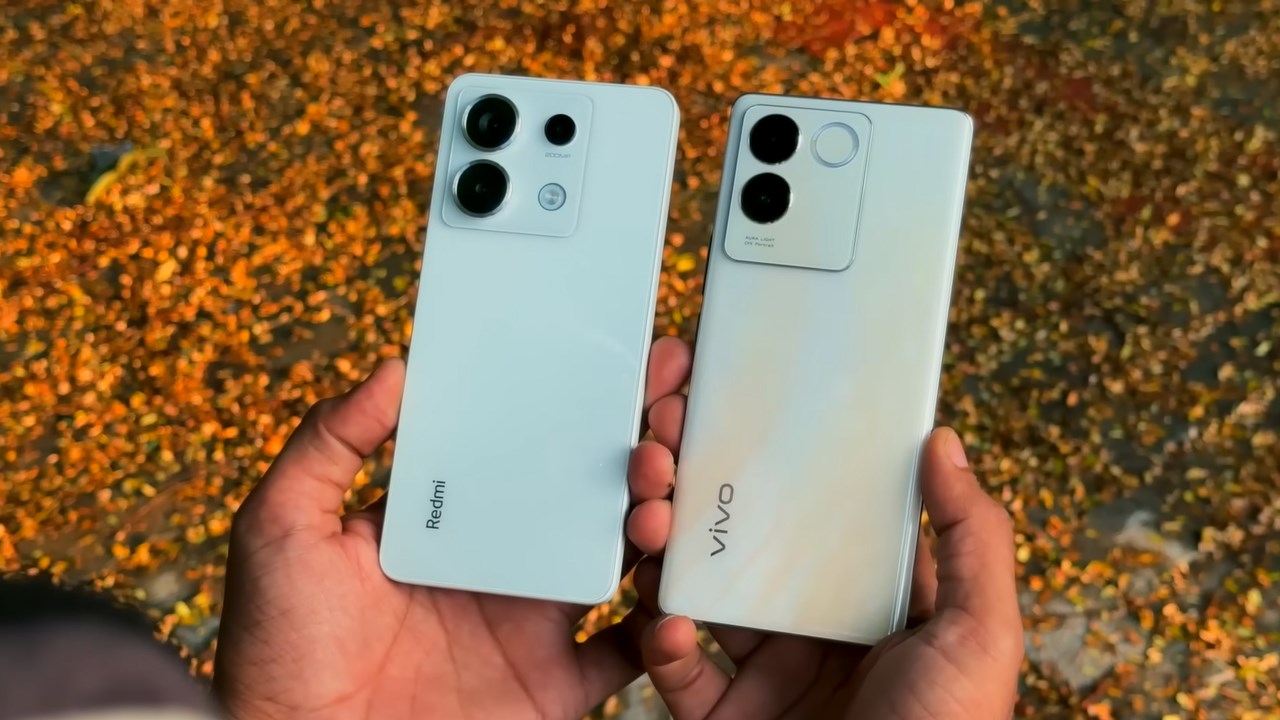 Redmi Note 13 Pro 5G (trái) được mở bán với giá từ 28.999 Rupee (khoảng 8.49 triệu đồng) tại Ấn Độ Redmi Note 13 Pro 5G (trái) được mở bán với giá từ 28.999 Rupee (khoảng 8.49 triệu đồng) tại Ấn Độ