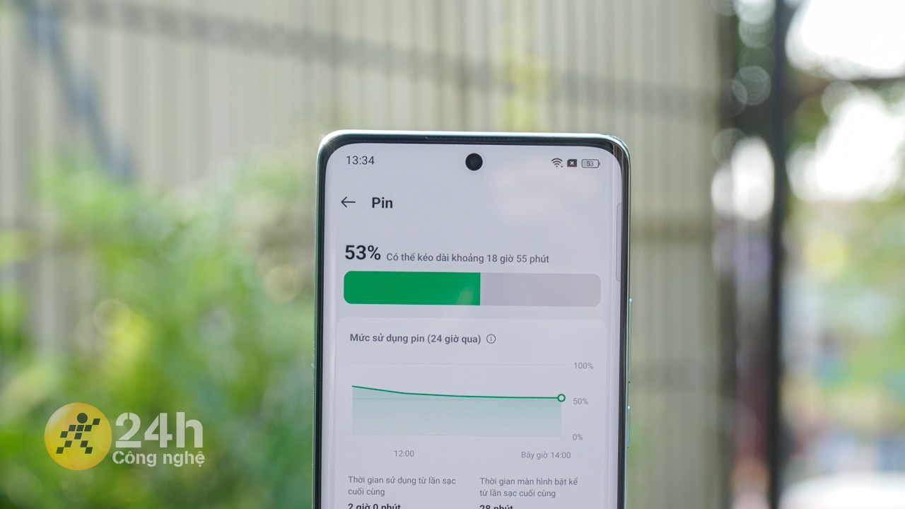 OPPO Reno11 5G đạt được kết quả bài test pin tốt dù chưa được tối ưu hiệu quả với các ứng dụng. OPPO Reno11 5G đạt được kết quả bài test pin tốt dù chưa được tối ưu hiệu quả với các ứng dụng.