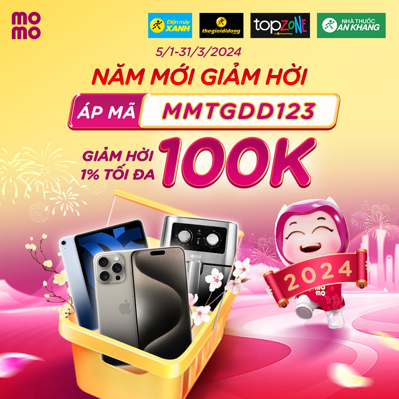 Đừng bỏ qua mẹo nhỏ được giảm 1%, tối đa 100K khi mua sắm tại Thế Giới Di Động nhé! Đừng bỏ qua mẹo nhỏ được giảm 1%, tối đa 100K khi mua sắm tại Thế Giới Di Động nhé!