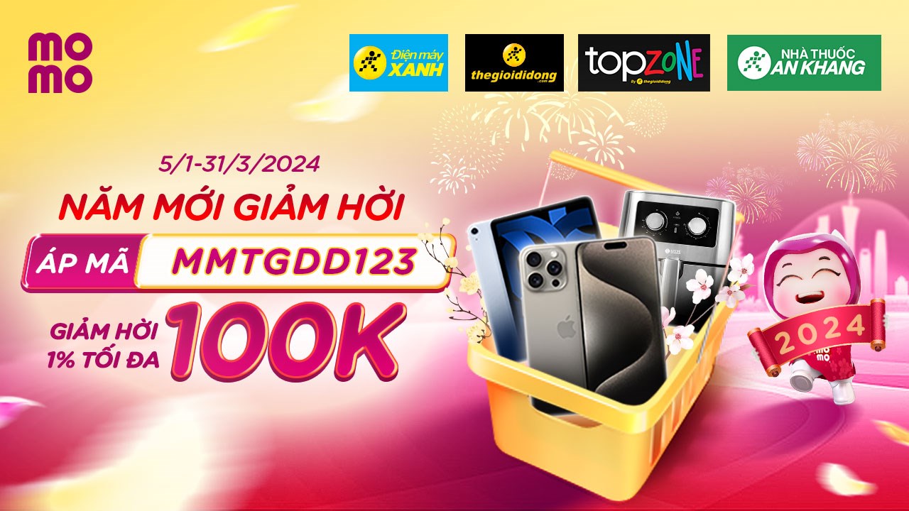 Đừng bỏ qua mẹo nhỏ được giảm 1%, tối đa 100K khi mua sắm tại Thế Giới Di Động nhé! Đừng bỏ qua mẹo nhỏ được giảm 1%, tối đa 100K khi mua sắm tại Thế Giới Di Động nhé!