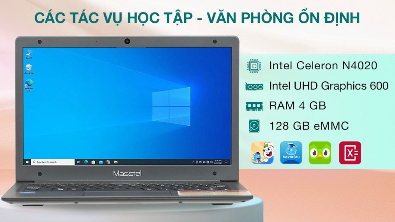 Cấu hình ổn định dư sức xử lí các tác vụ học tập