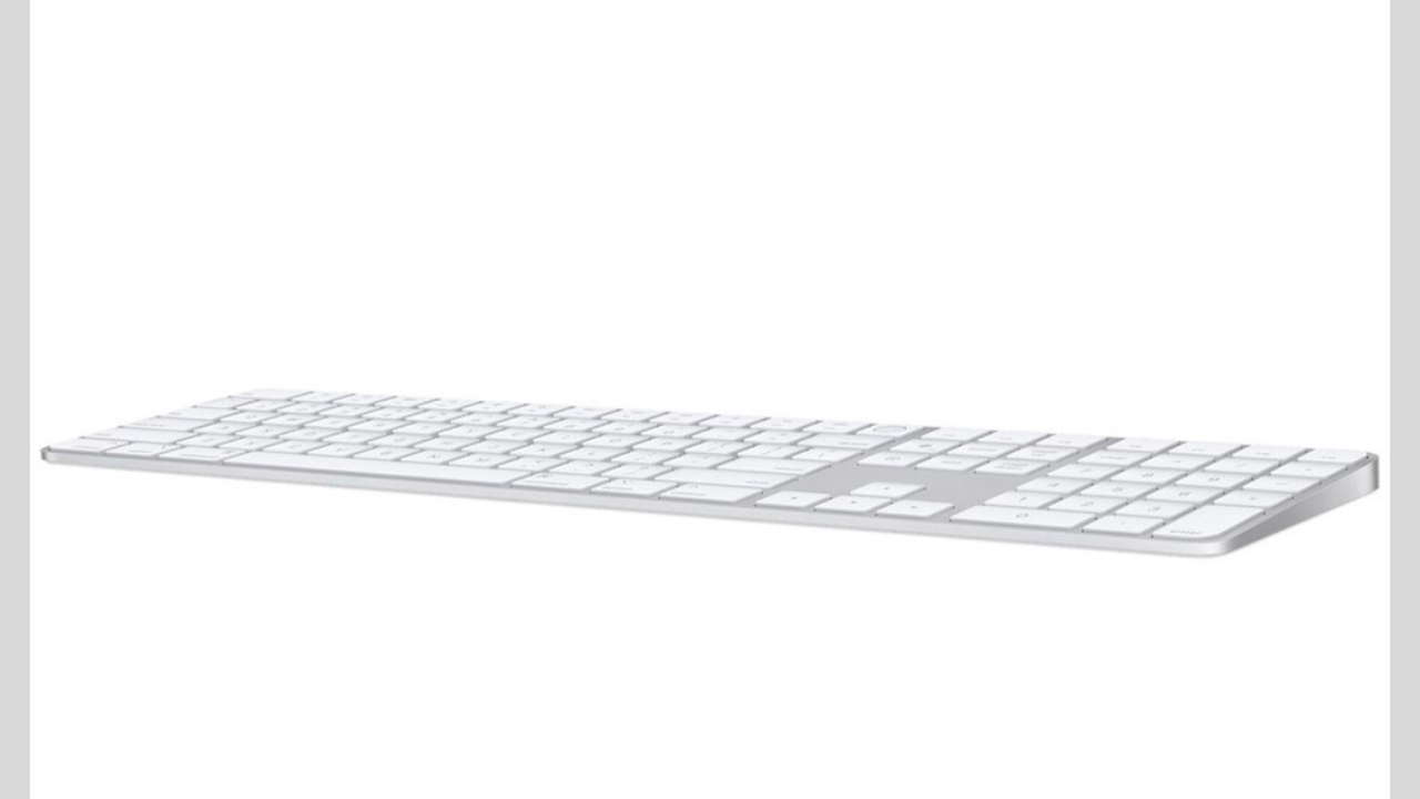 4. Bàn phím Apple Magic Keyboard với Touch ID và Numeric Keypad 4. Bàn phím Apple Magic Keyboard với Touch ID và Numeric Keypad