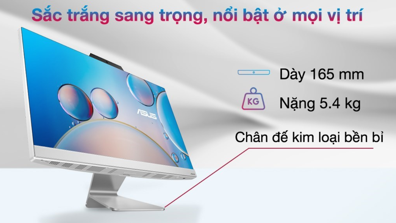 Thiết kế gọn nhẹ, dễ dàng di chuyển và lắp đặt