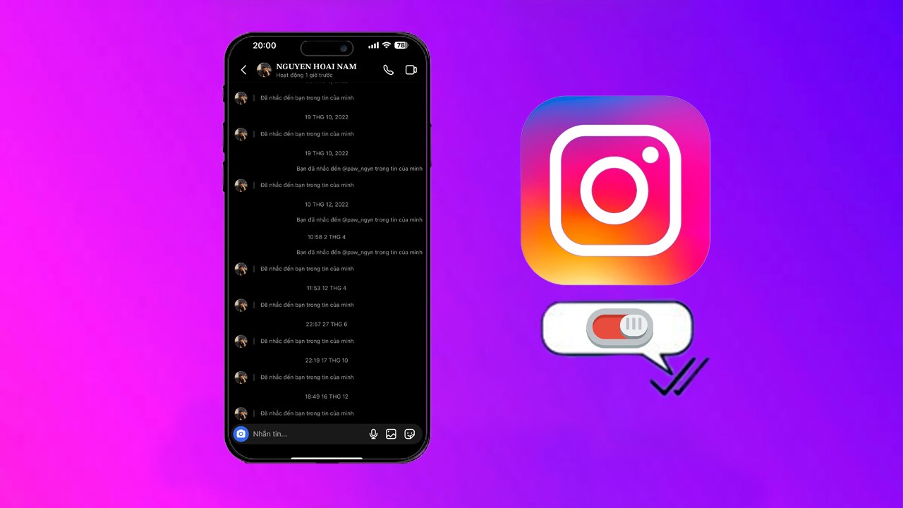 Cách tắt hiện seen khi đọc tin nhắn Instagram Cách tắt hiện seen khi đọc tin nhắn Instagram