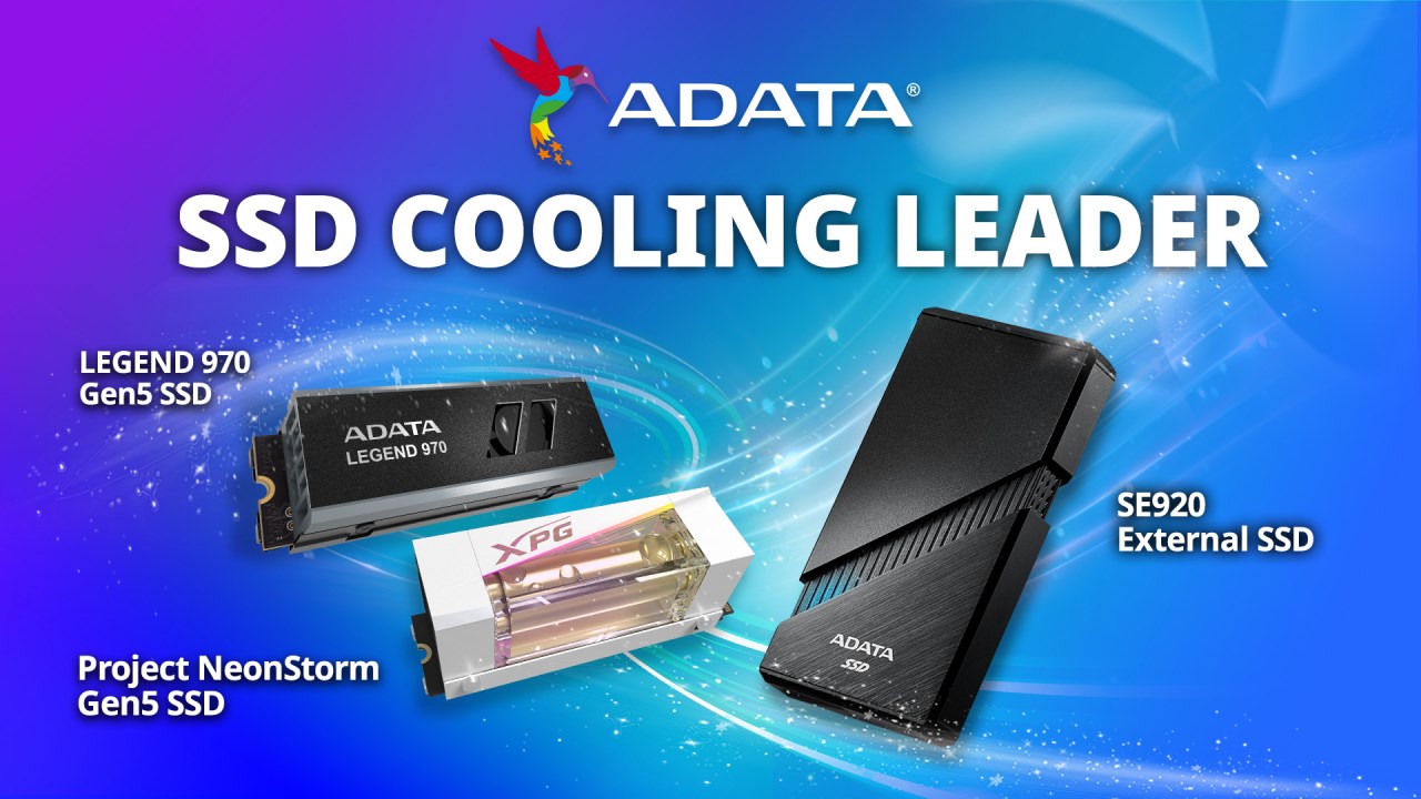 ADATA mang đến triển lãm sản phẩm mới tại CES 2024