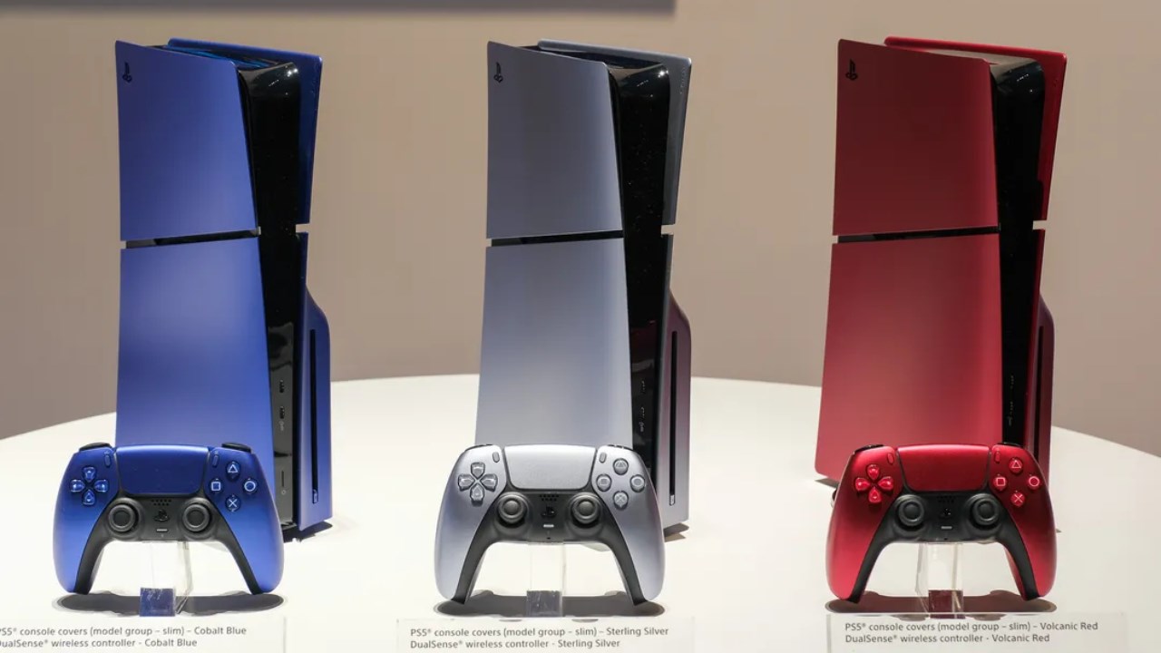 Sony vừa trưng bày thêm ba màu sắc mới cho PlayStation 5 Slim tại CES 2024