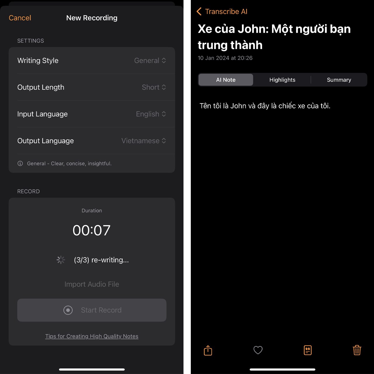 Cách chuyển đổi Audio sang Text trên iPhone Cách chuyển đổi Audio sang Text trên iPhone