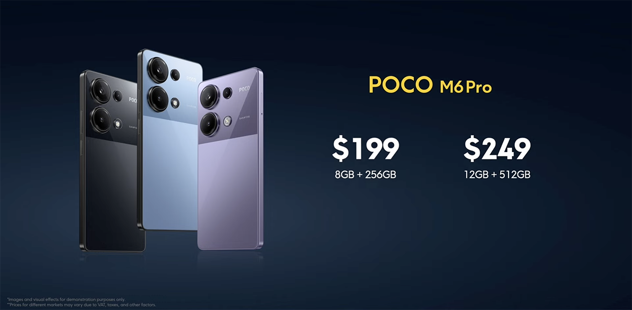 POCO M6 Pro sở hữu mức giá tốt so với những gì chiếc điện thoại này được trang bị. Nguồn: POCO.