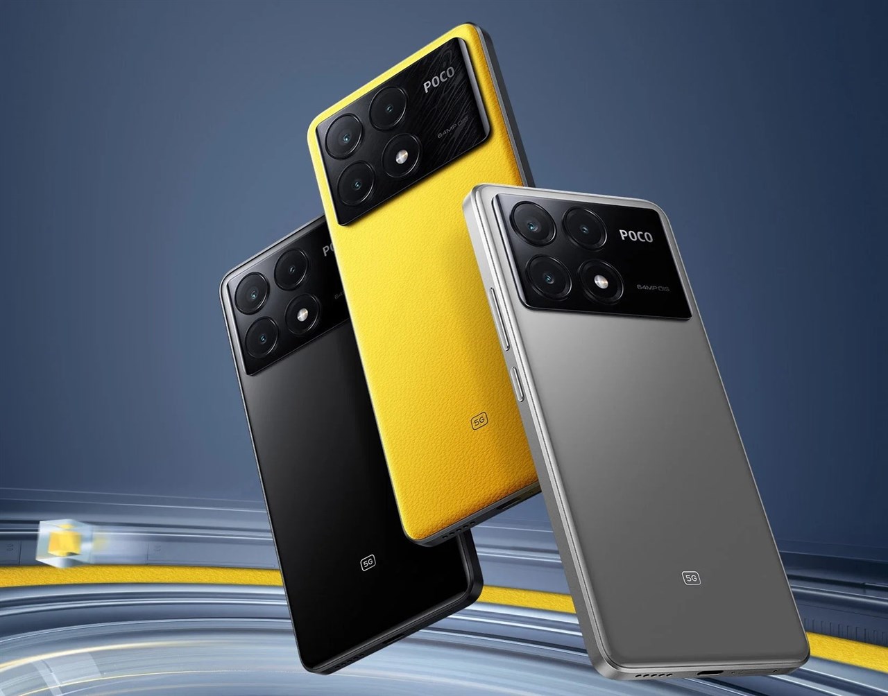POCO X6 Pro có ba tùy chọn màu sắc vô cùng đẹp mắt POCO X6 Pro có ba tùy chọn màu sắc vô cùng đẹp mắt
