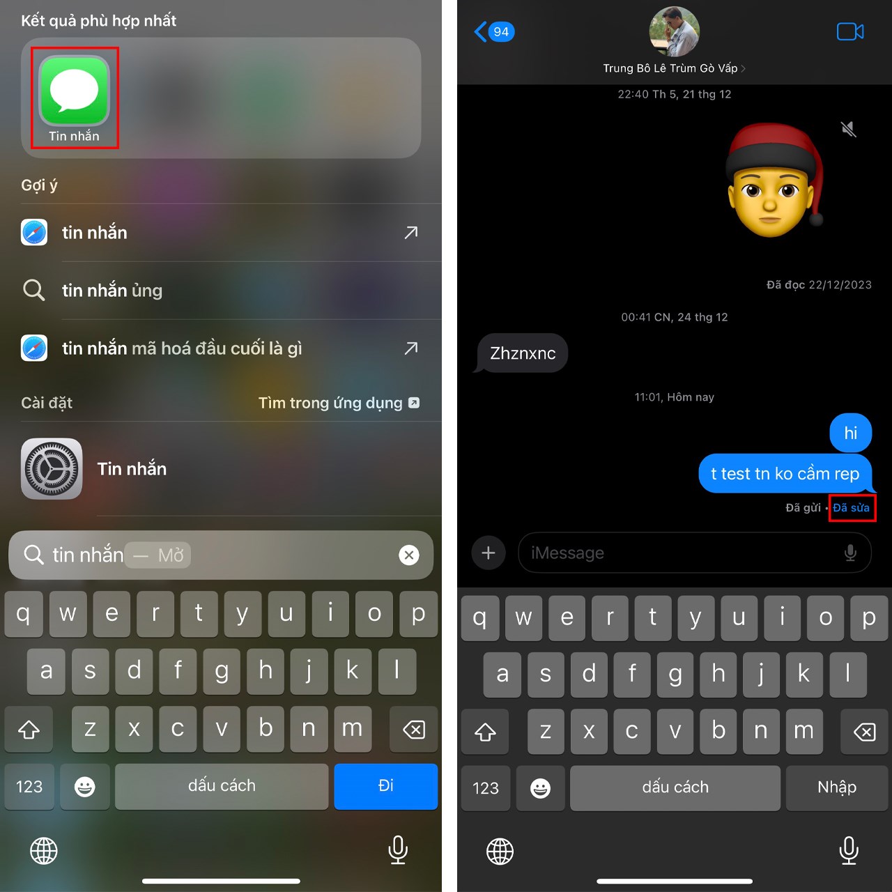 Cách xem lịch sử chỉnh sửa tin nhắn trên iPhone Cách xem lịch sử chỉnh sửa tin nhắn trên iPhone