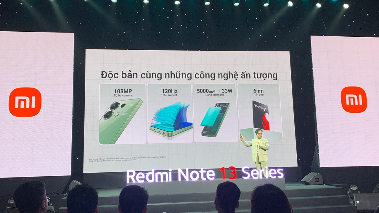 Cấu hình Redmi Note 13 cực kỳ mạnh mẽ và ấn tượng Cấu hình Redmi Note 13 cực kỳ mạnh mẽ và ấn tượng
