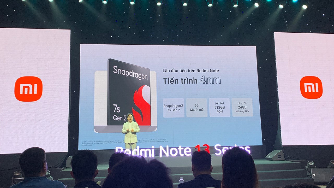 Redmi Note 13 Pro được trang bị bộ vi xử lý Snapdragon 7s Gen 2 Redmi Note 13 Pro được trang bị bộ vi xử lý Snapdragon 7s Gen 2