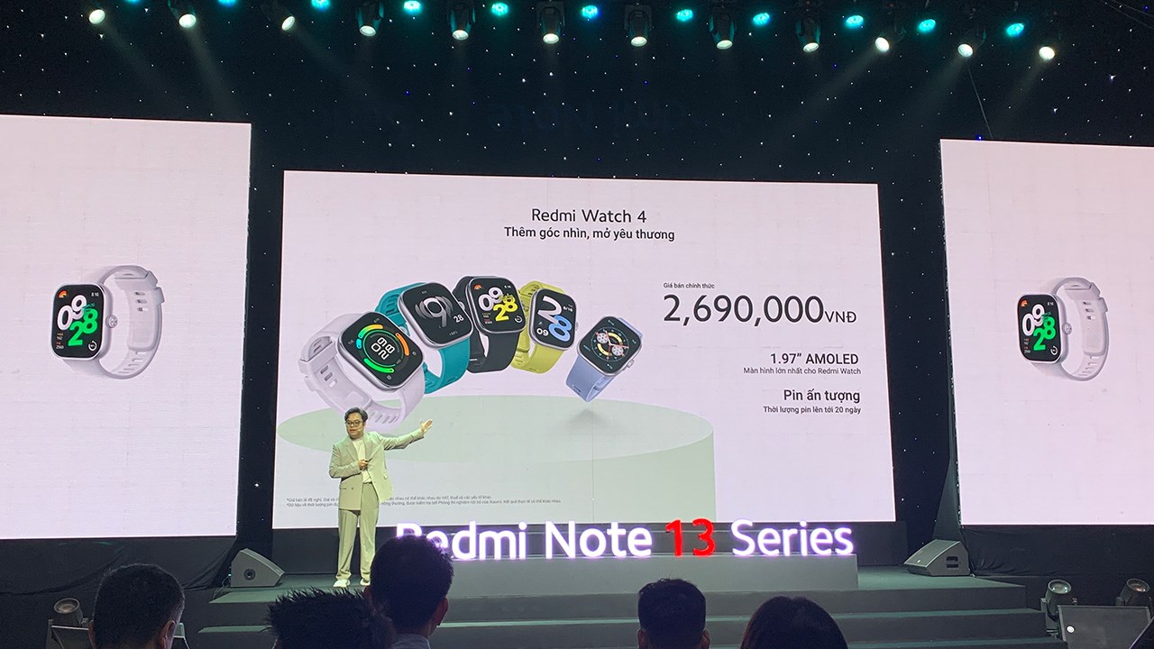 Giá chính thức của Redmi Watch 4 Giá chính thức của Redmi Watch 4