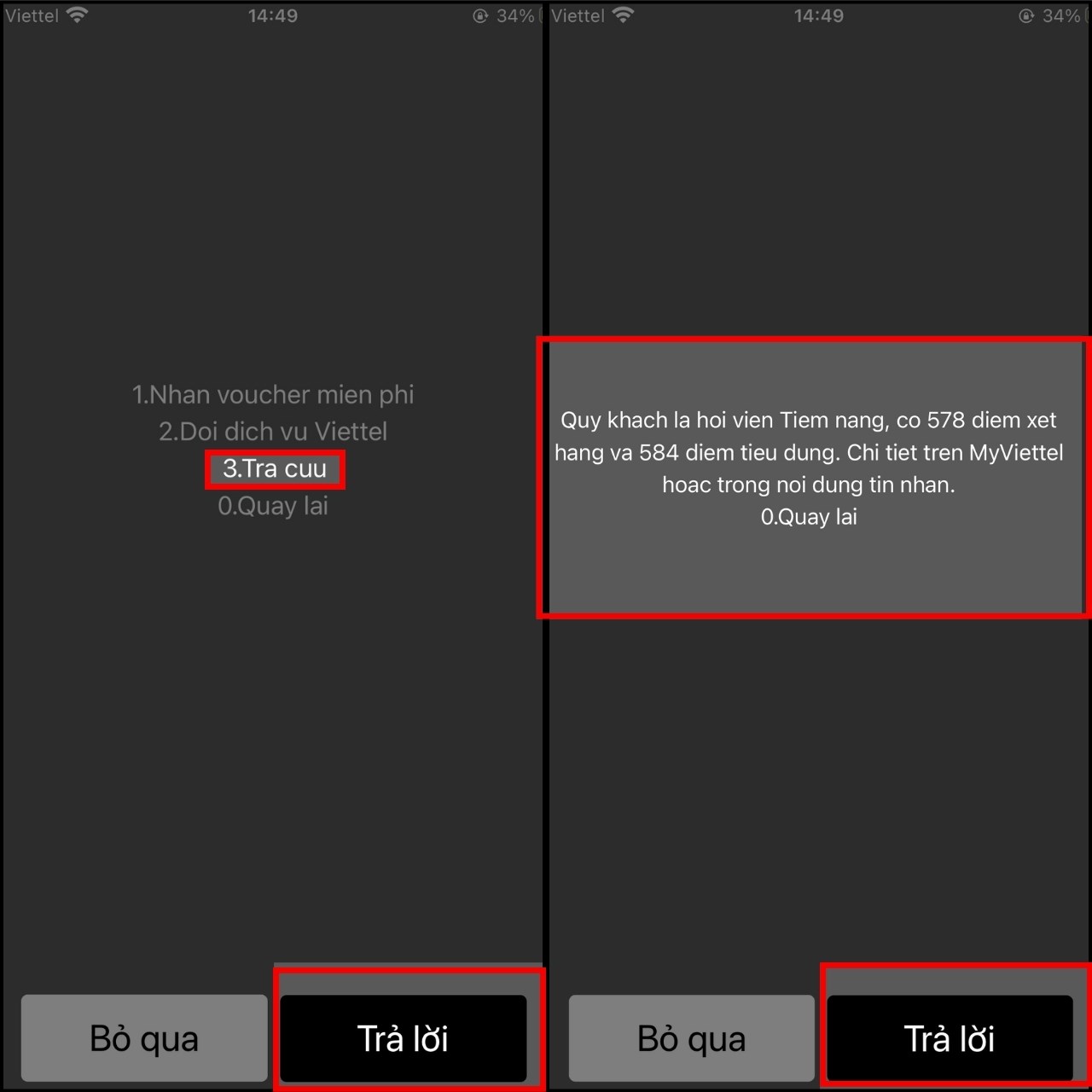 Cách tra cứu điểm Viettel++