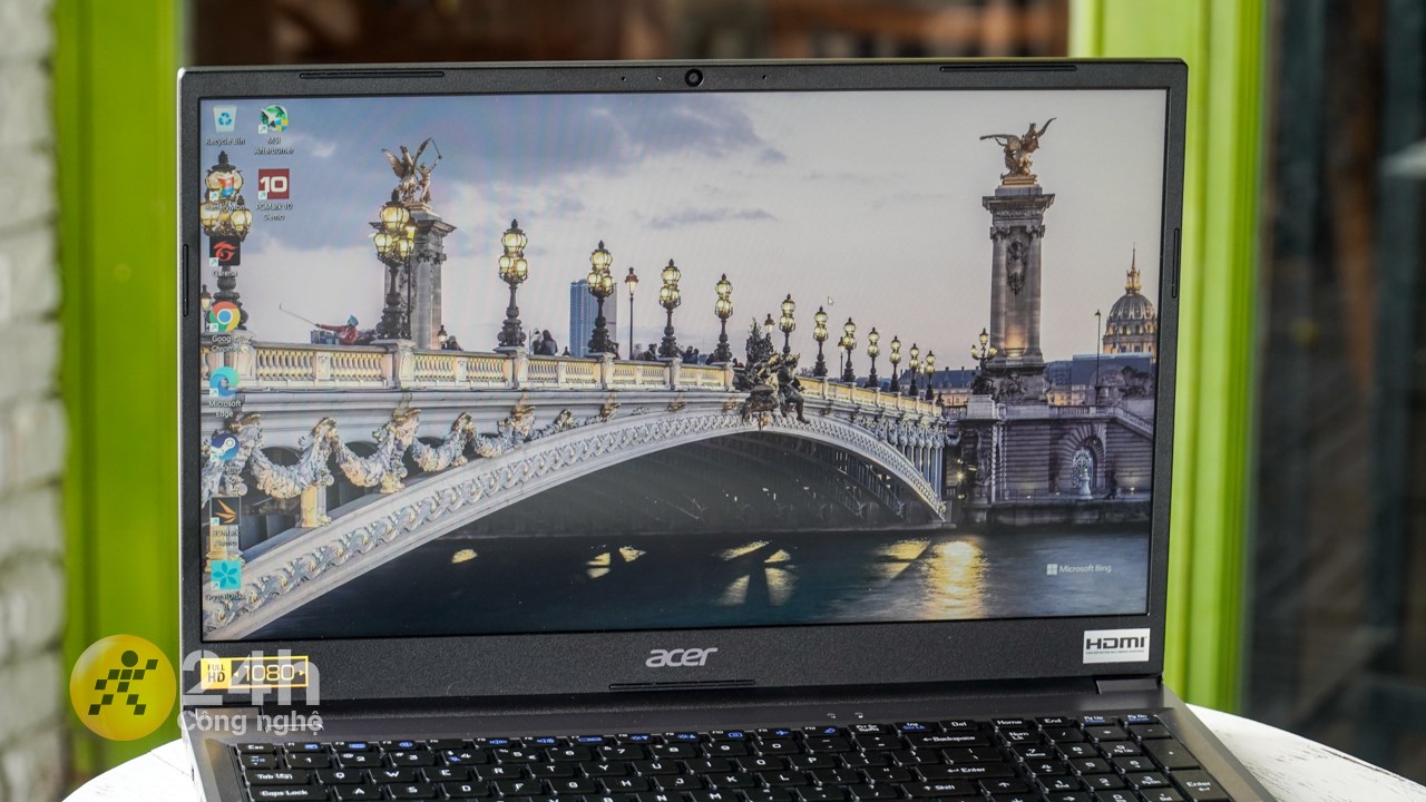 Acer Aspire Lite 15 có thể đáp ứng đến hơn 2 giờ 30 phút sử dụng với tác vụ cơ bản. Acer Aspire Lite 15 có thể đáp ứng đến hơn 2 giờ 30 phút sử dụng với tác vụ cơ bản.