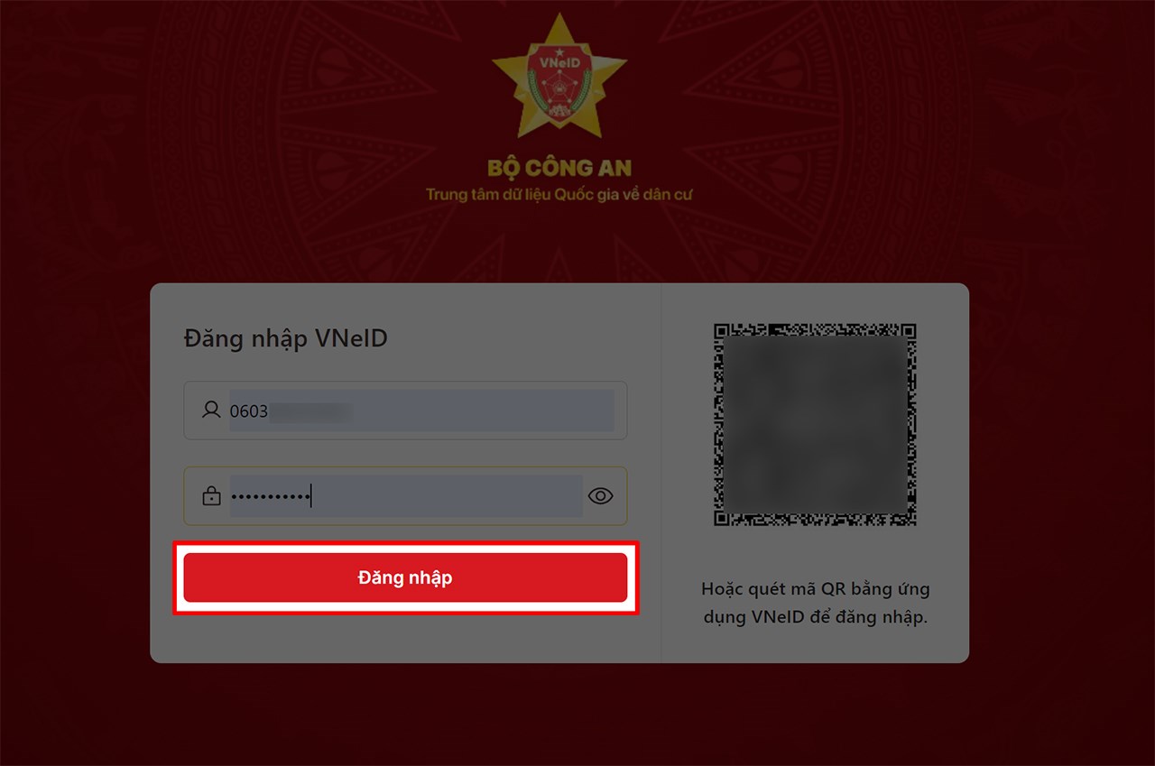 Cách đăng nhập cổng dịch vụ công bằng VNeID trên máy tính Cách đăng nhập cổng dịch vụ công bằng VNeID trên máy tính