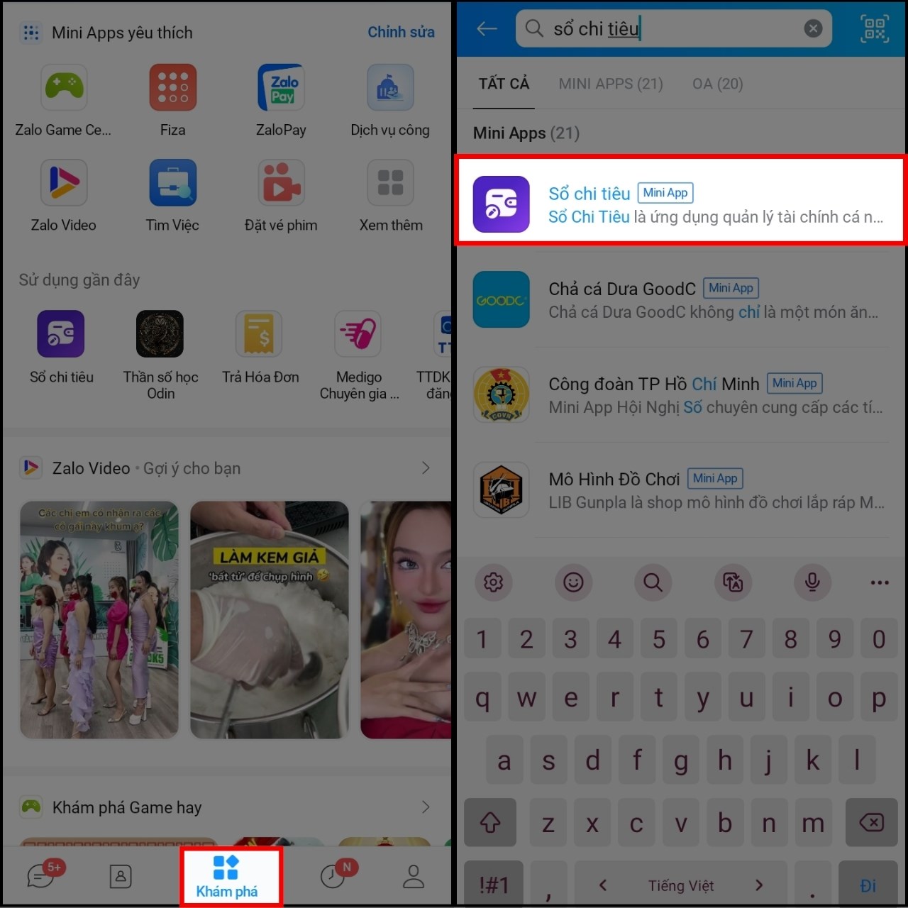 Cách sử dụng sổ chi tiêu trên Zalo Cách sử dụng sổ chi tiêu trên Zalo
