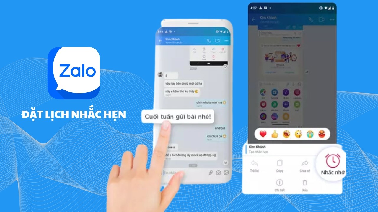 Cách sử dụng lịch nhắc hẹn trên Zalo Cách sử dụng lịch nhắc hẹn trên Zalo