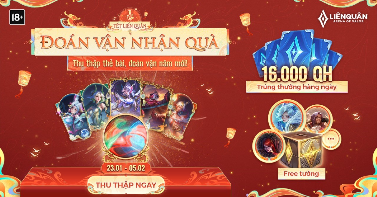 Sự kiện Đoán vận nhận quà Sự kiện Đoán vận nhận quà