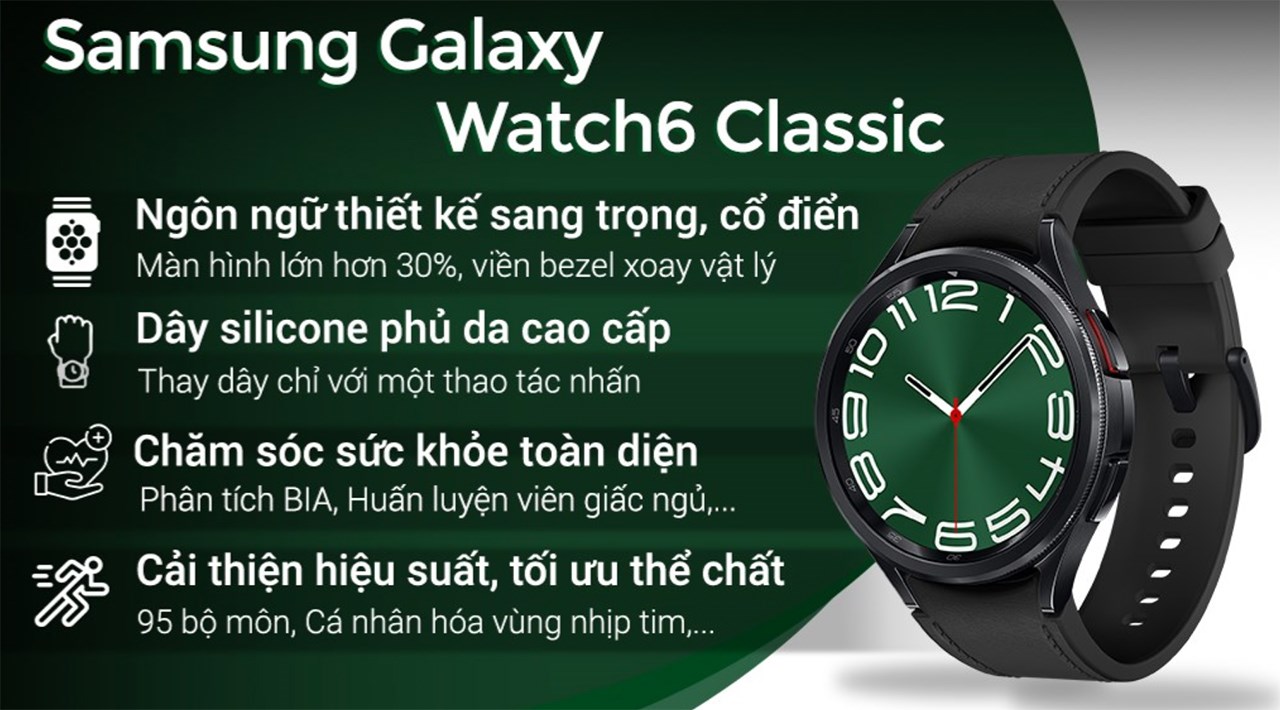 Galaxy Watch6 series giảm đến 2 triệu những ngày cuối tuần, trả góp 0% Galaxy Watch6 series giảm đến 2 triệu những ngày cuối tuần, trả góp 0%