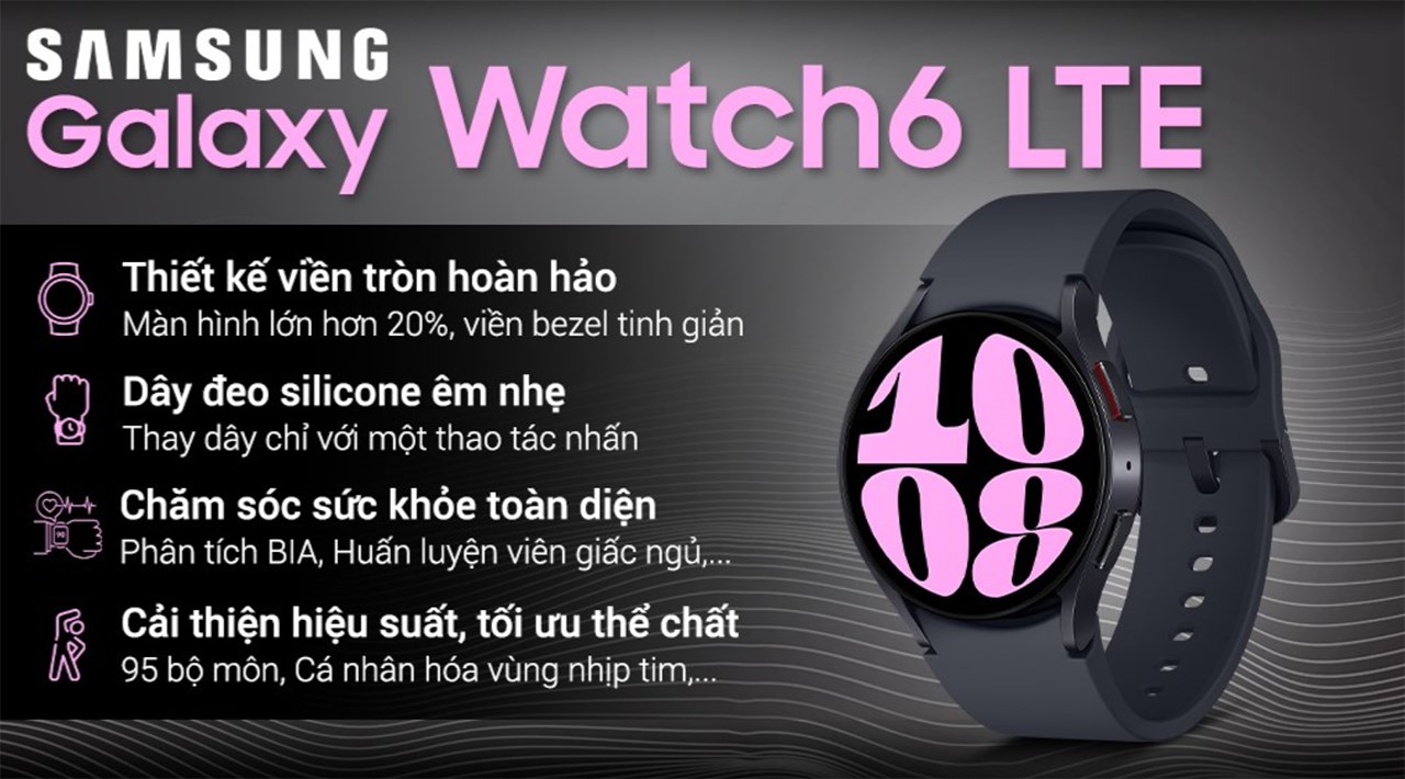 Galaxy Watch6 series giảm đến 2 triệu những ngày cuối tuần, trả góp 0% Galaxy Watch6 series giảm đến 2 triệu những ngày cuối tuần, trả góp 0%
