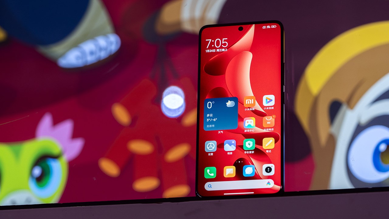 Màn hình của Redmi Note 13 Pro cho vẫn cho hình ảnh hiển thị đẹp mắt. Nguồn: Weibo.