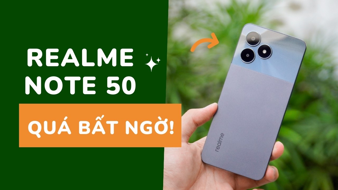 Với mức giá dưới 3 triệu, realme Note 50 dành cho ai và có gì HOT?