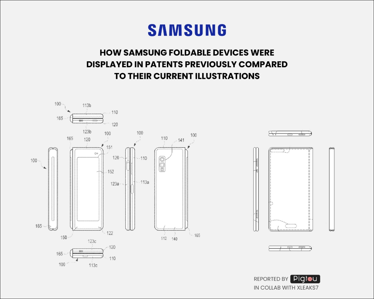 Đây là thiết kế Galaxy Z Fold6 dựa trên tài liệu rò rỉ, thay đổi lớn