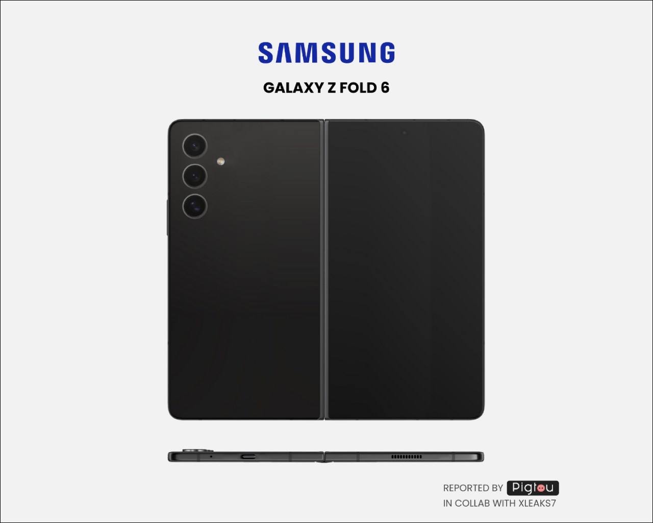 Đây là thiết kế Galaxy Z Fold6 dựa trên tài liệu rò rỉ, thay đổi lớn