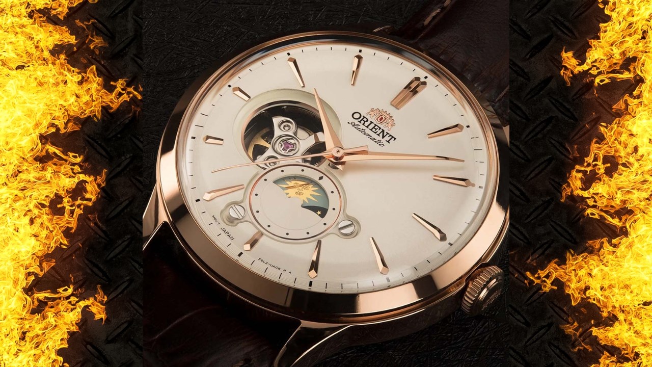 ORIENT Sun & Moon RA-AS0102S10B: Đồng hồ tặng Valentine