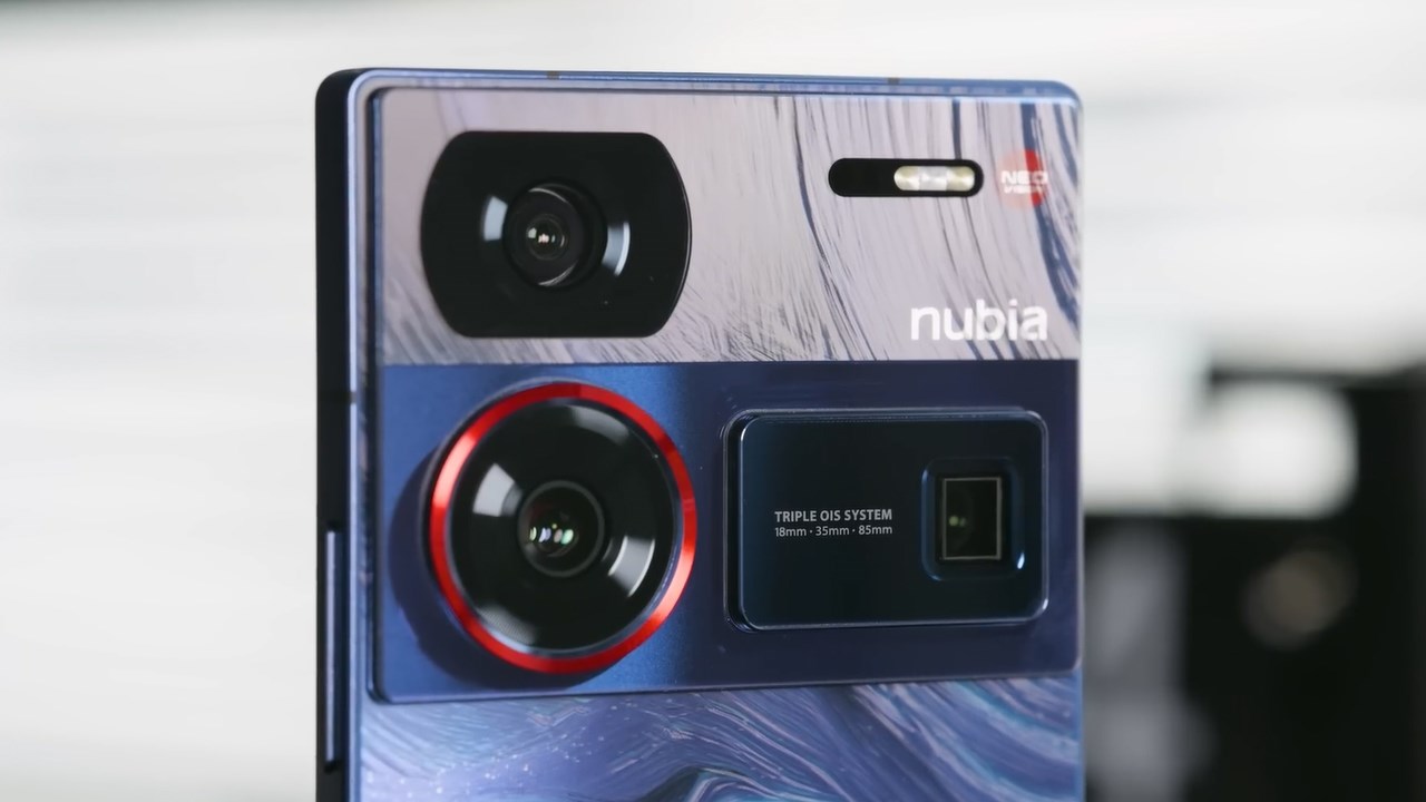 Nubia Z60 Ultra được trang bị hệ thống máy ảnh cải tiến