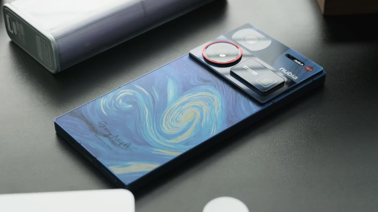 Nubia Z60 Ultra có thiết kế vuông vắn như dòng điện thoại RedMagic