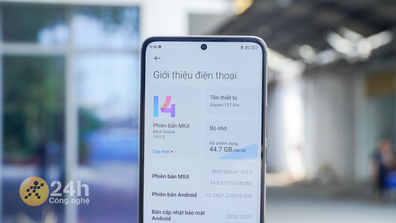 Mình đã nhận được bản cập nhật Xiaomi HyperOS trên Xiaomi 12T Pro vào sáng ngày 23/02. Mình đã nhận được bản cập nhật Xiaomi HyperOS trên Xiaomi 12T Pro vào sáng ngày 23/02.