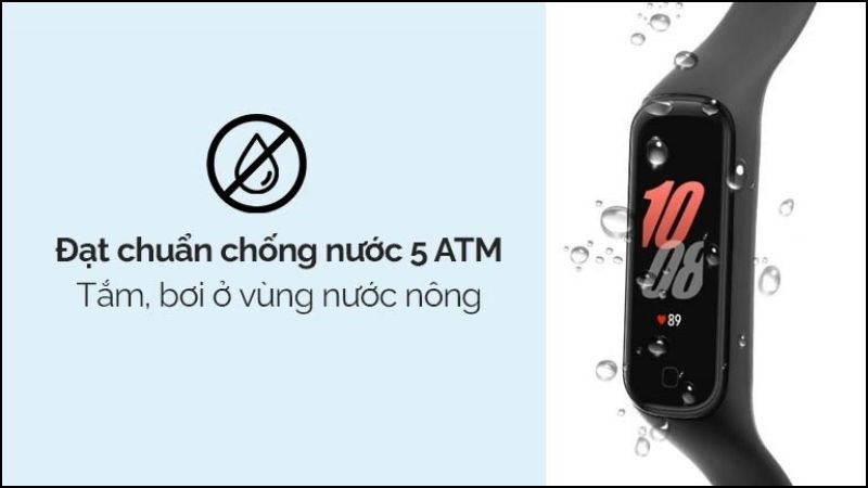 Samsung Fit 3 cũng có khả năng kháng nước 5ATM như Fit 2 (Ảnh: Samsung Fit 2)