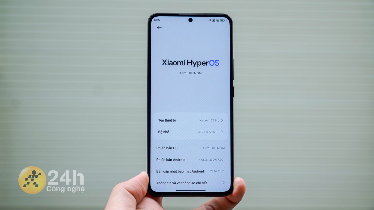 Xiaomi 12T Pro cập nhật Xiaomi HyperOS có rất nhiều điều mới lạ để người dùng khám phá. Xiaomi 12T Pro cập nhật Xiaomi HyperOS có rất nhiều điều mới lạ để người dùng khám phá.